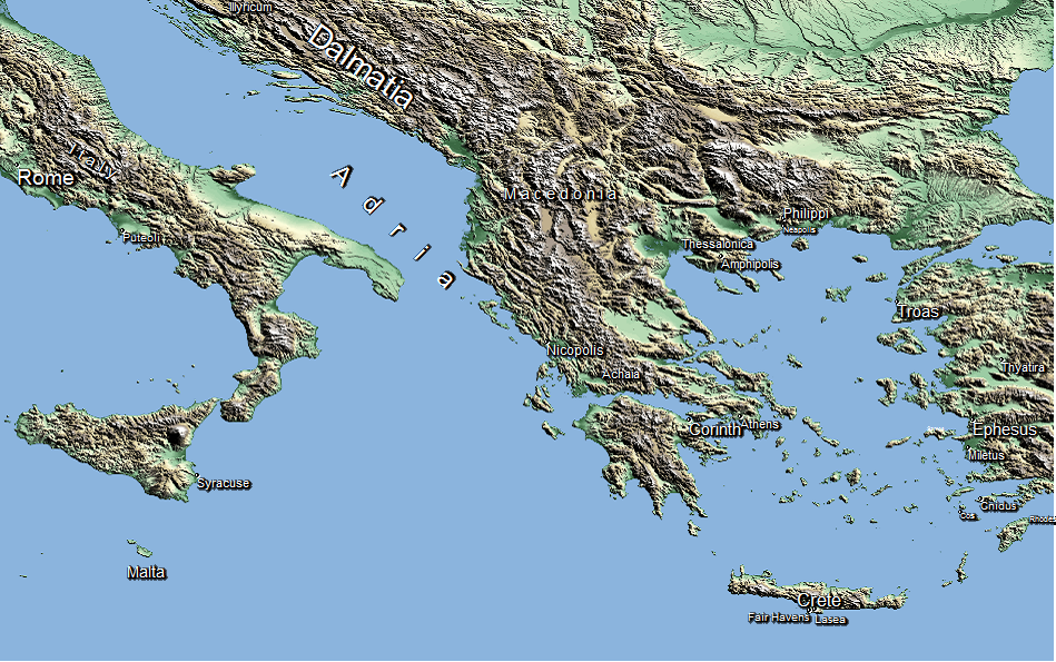 Pastorals Map